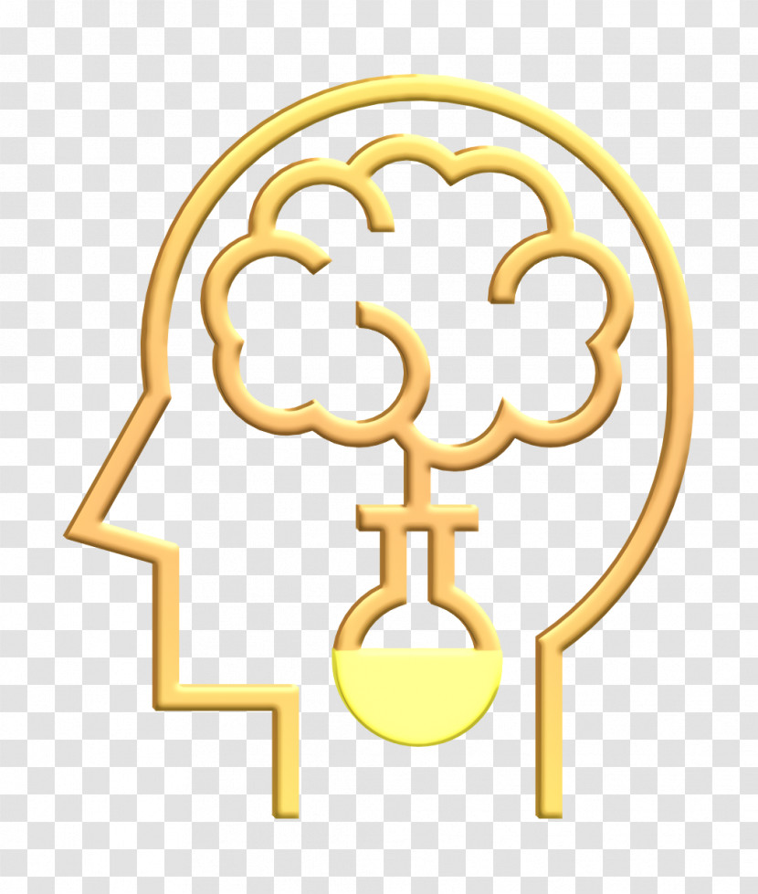 Mind Process Icon Brain Icon Teach Icon Transparent PNG