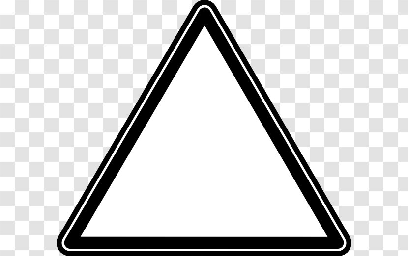 Warning Sign Clip Art - Text - Triangles Transparent PNG