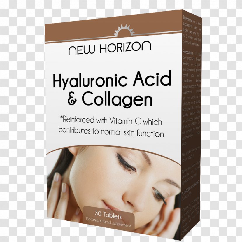 Dietary Supplement Health Collagen Food Tablet - Hyaluronic Acid Transparent PNG