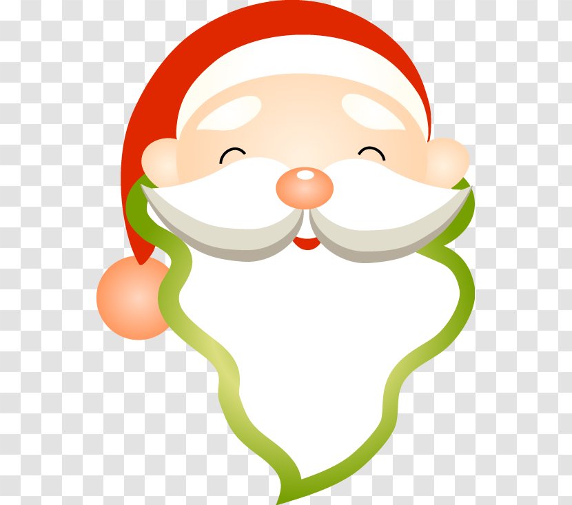 Pxe8re Noxebl Santa Claus Christmas - Painted White-bearded Avatar Transparent PNG