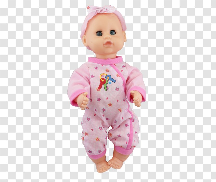 Doll Infant Stuffed Animals & Cuddly Toys Toddler Pink M - Toy Transparent PNG