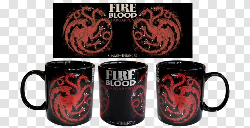 Daenerys Targaryen Coffee Cup Fire And Blood House Mug - Grey Worm - Star Trek Collection Transparent PNG