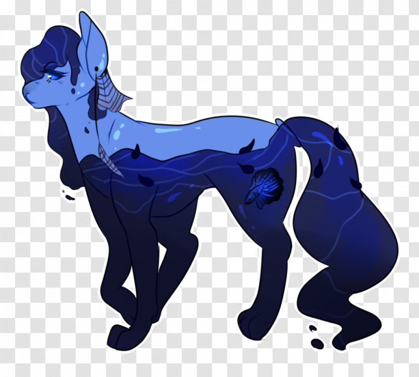 Dog Mustang Pony Cobalt Blue - Fictional Character - Starry Bottle Transparent PNG