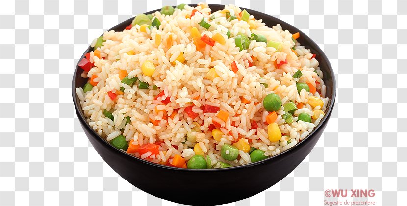 Thai Fried Rice Chinese Cuisine Spiced - Vegetarian Food Transparent PNG