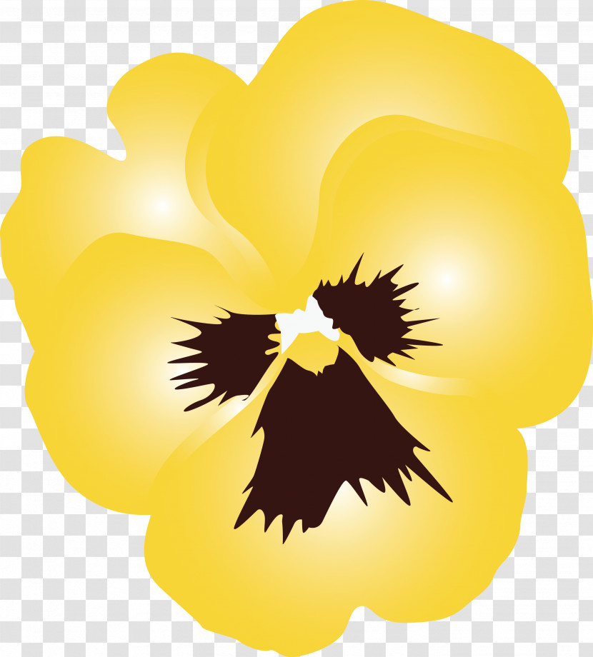 PANSY Spring Flower Transparent PNG