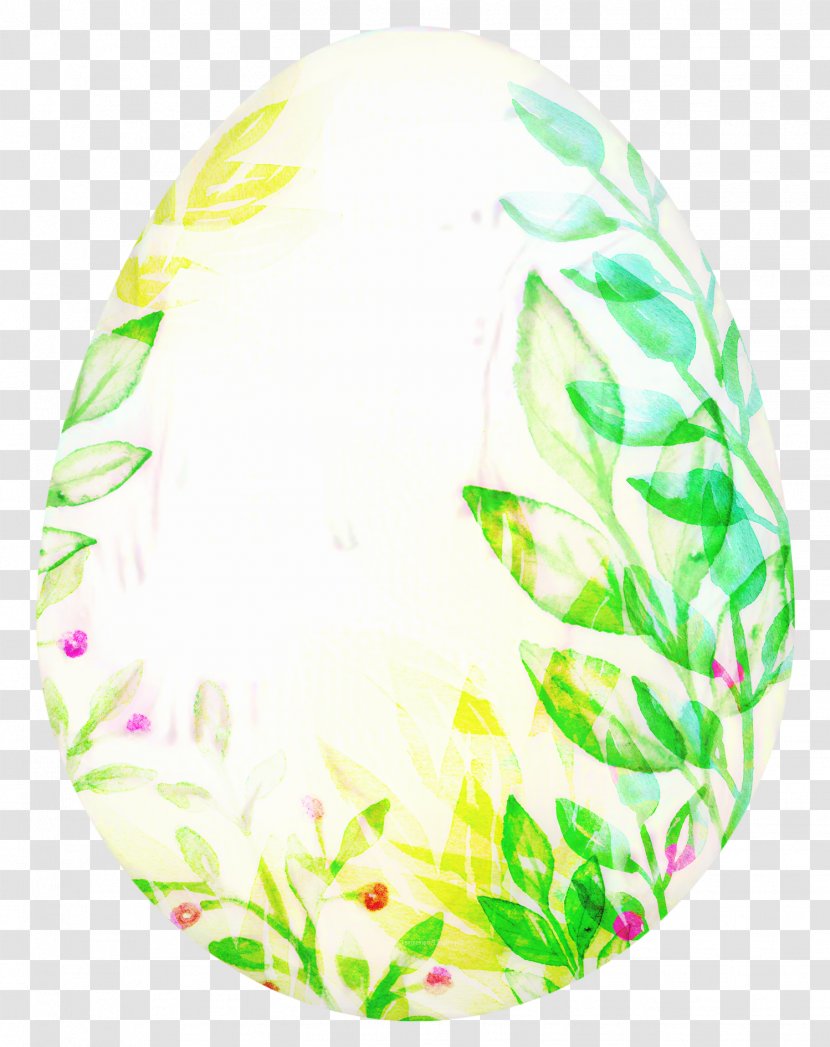 Easter Egg Background - Oval Green Transparent PNG