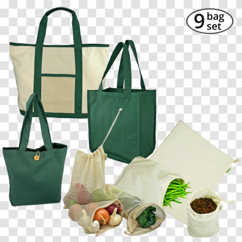 Tote Bag Organic Cotton Shopping Bags & Trolleys Reusable - Luggage Transparent PNG