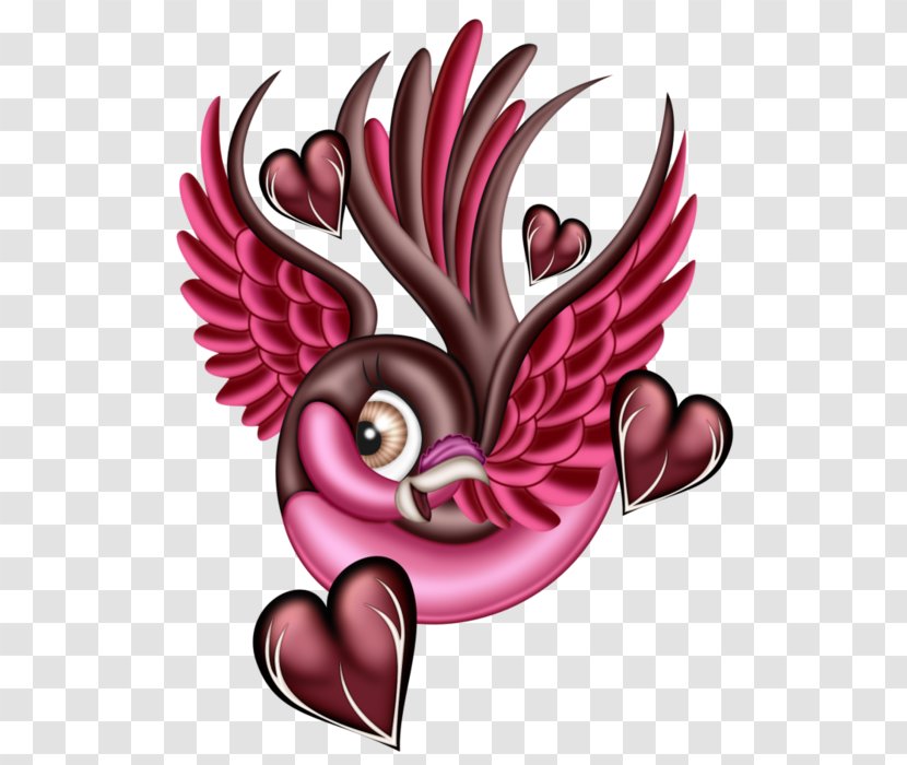 Bird Tattoo - Cuteness - Heart Transparent PNG