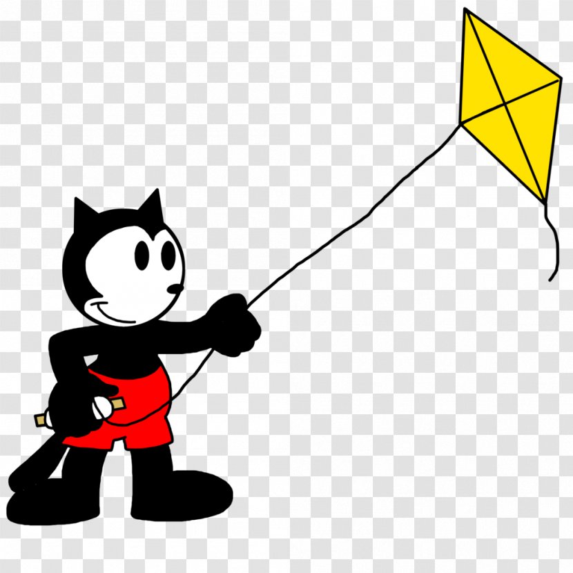 Cartoon Yellow White Clip Art - Area - Oswald The Lucky Rabbit Transparent PNG