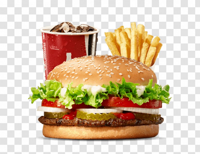 Whopper Hamburger Chicken Sandwich Veggie Burger King Transparent PNG