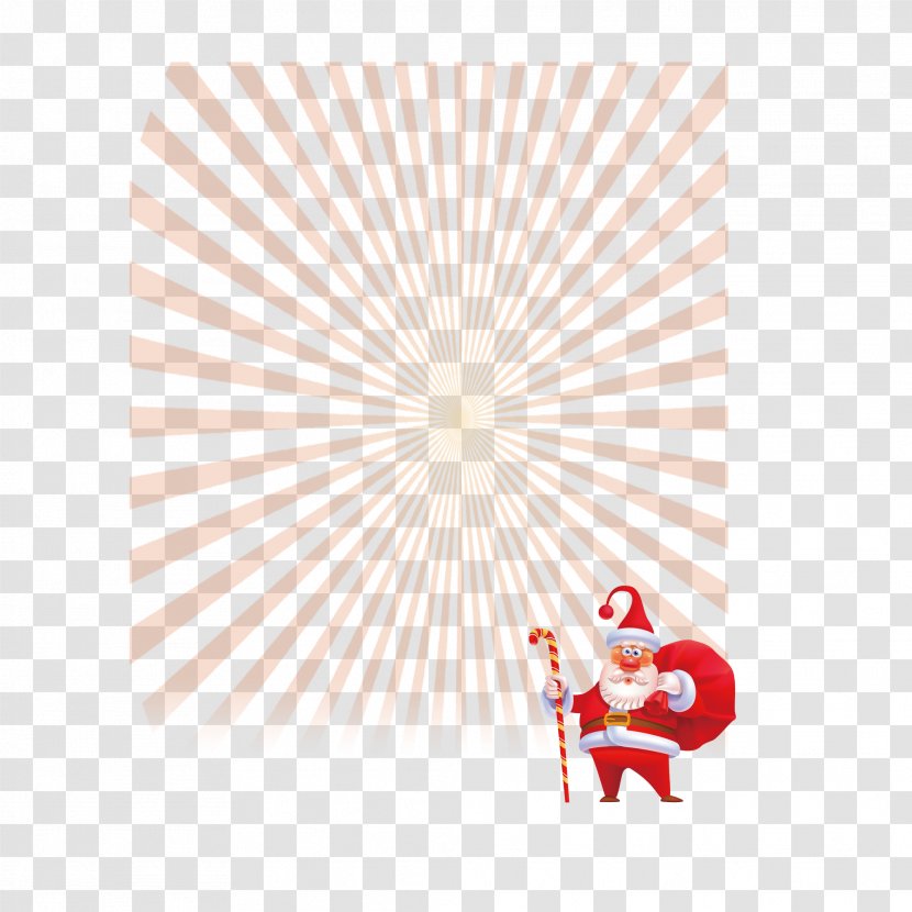 Desktop Wallpaper Red Illustration - Fictional Character - Santa Claus Light Shines Transparent PNG