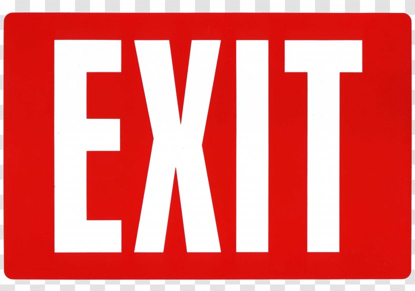 Exit Sign Emergency - Business Transparent PNG