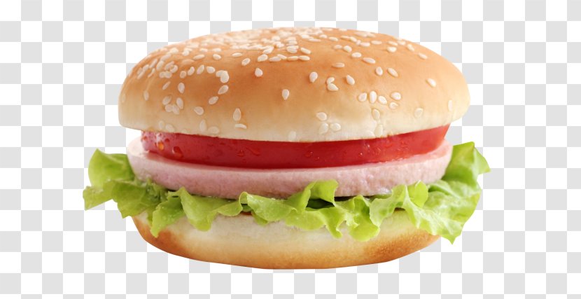 Hamburger Cheeseburger French Fries Veggie Burger Whopper - Ham And Cheese Sandwich - Fried Chicken Transparent PNG