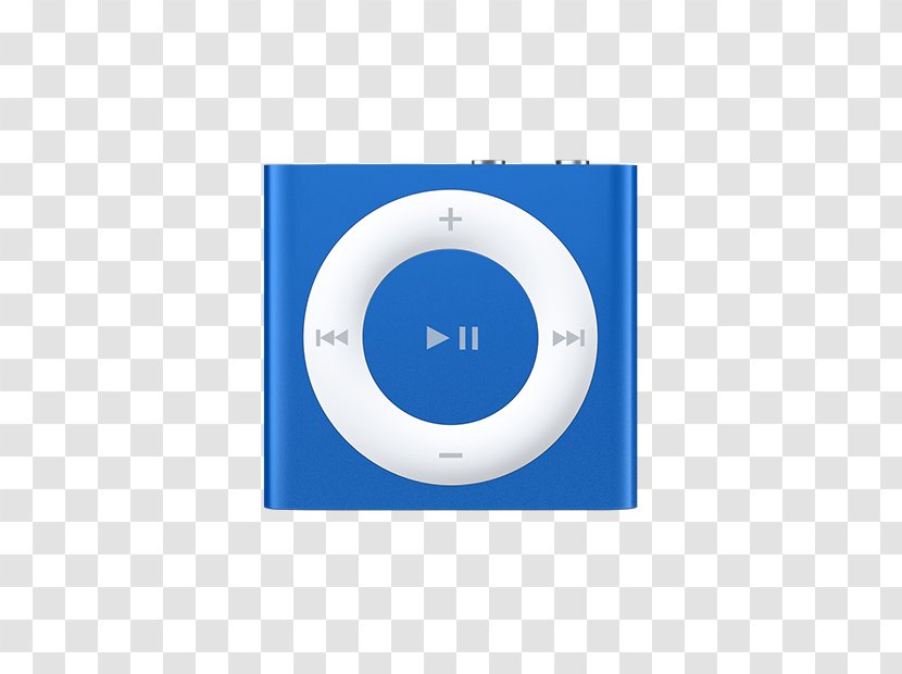 Apple IPod Shuffle (4th Generation) 2GB Blue Media Player - Mp3 Transparent PNG