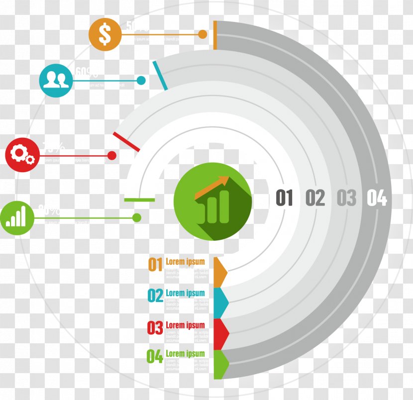 Infographic Icon - Drawing - Vector Circle Marketing Material Transparent PNG