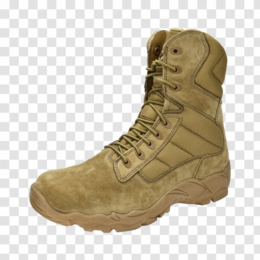 Combat Boot Steel-toe Clothing Reebok - Work Boots - Brown Military Transparent PNG