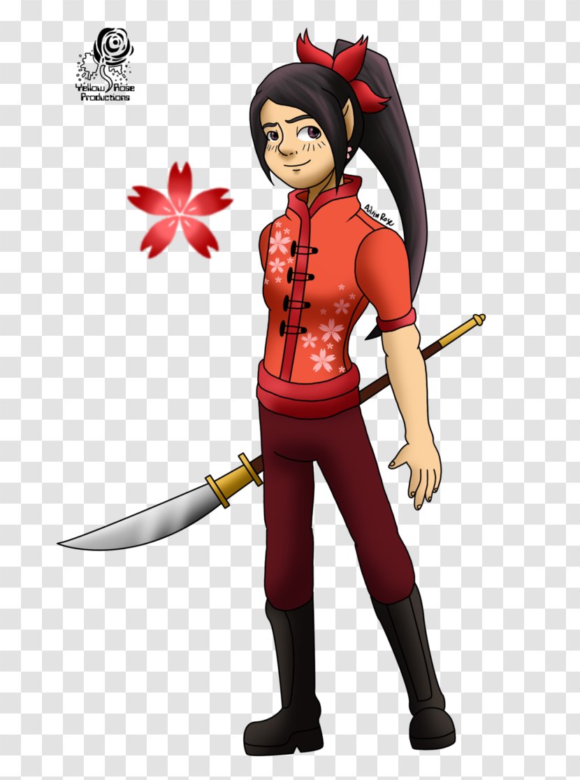 Cartoon Weapon Spear Character Transparent PNG