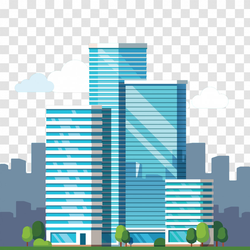 Metropolitan Area City Skyscraper Daytime Tower Block Transparent PNG