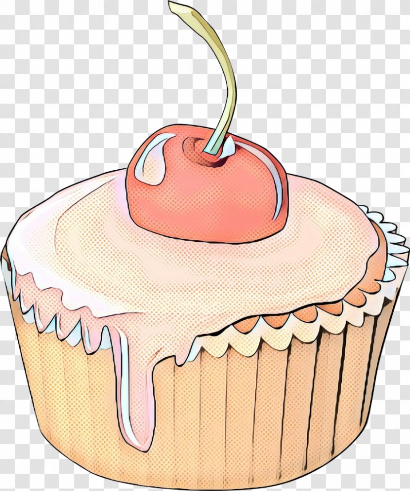Cupcake Icing Cake Baking Cup Muffin - Buttercream Dessert Transparent PNG