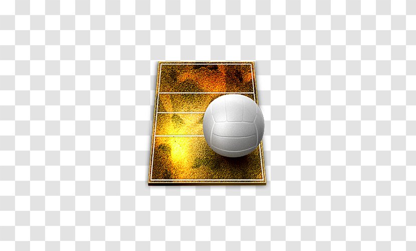 Sport Volleyball Golf Baseball Icon - Free Football Field To Pull The Sand Table Model Material Transparent PNG
