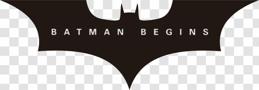 Batman Logo Bat-Signal Symbol Design - Monochrome Transparent PNG