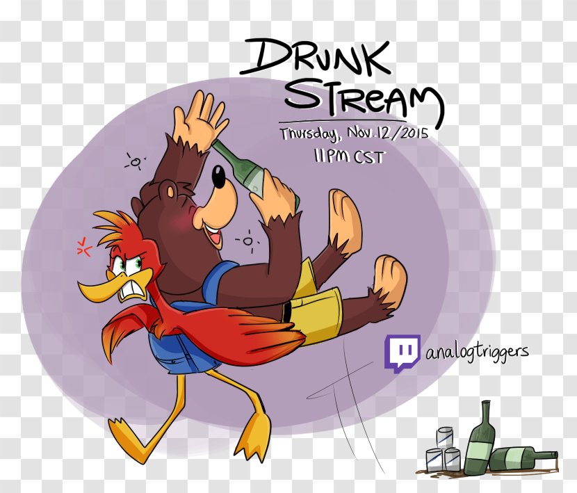 Banjo-Kazooie Fan Art Fiction - Drunk In Love Transparent PNG