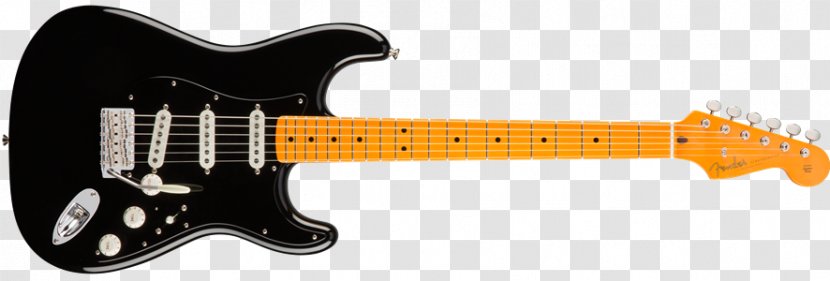 Fender Stratocaster Musical Instruments Corporation Electric Guitar Squier American Deluxe Series - Flower Transparent PNG