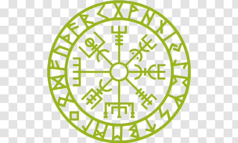 Runes Vegvísir Old Norse Viking Mythology - Icelandic Language - Symbol Transparent PNG