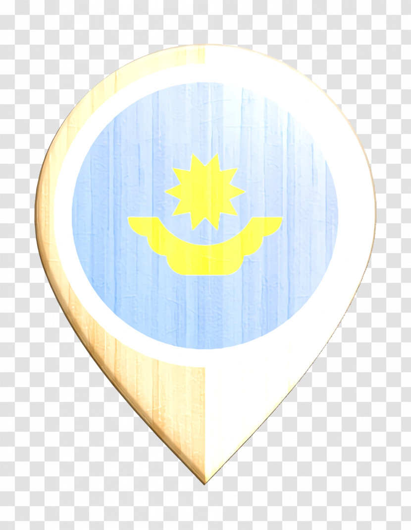 Kazakhstan Icon Country Flags Icon Transparent PNG