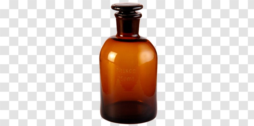 Frasco Glass Bottle Reagent - Chemical Substance Transparent PNG