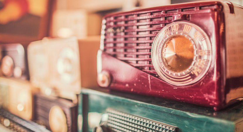 Golden Age Of Radio Antique Broadcasting - Entercom - Retro Transparent PNG