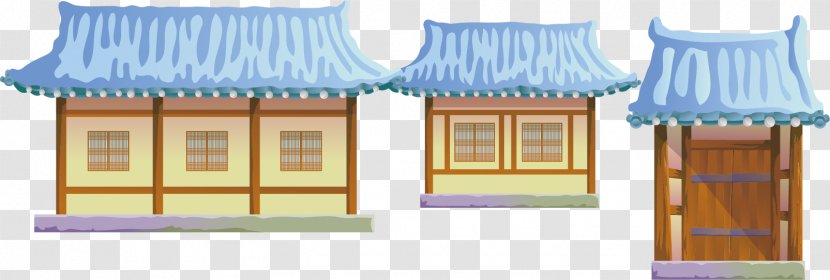 Window House Building - Lovely In Winter Transparent PNG
