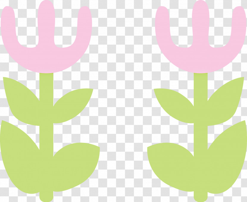 Plant Stem Petal Leaf Green Pattern Transparent PNG