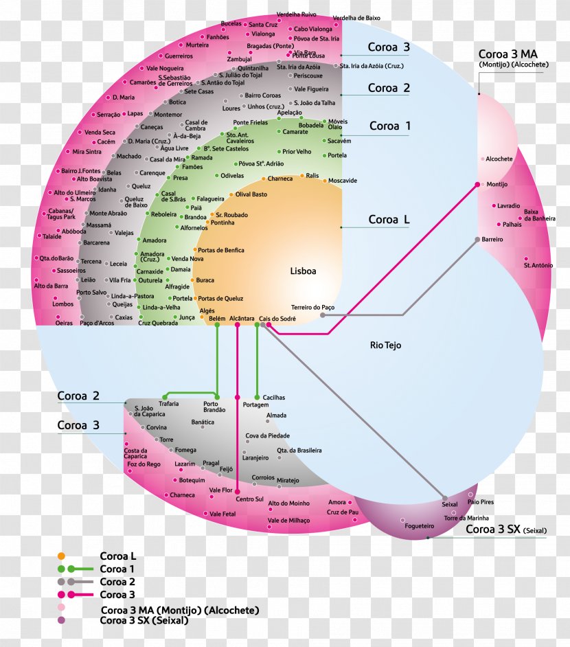 Rapid Transit Lisbon Metro Map Transport Carris - Flower - Quebra Cabeça Transparent PNG