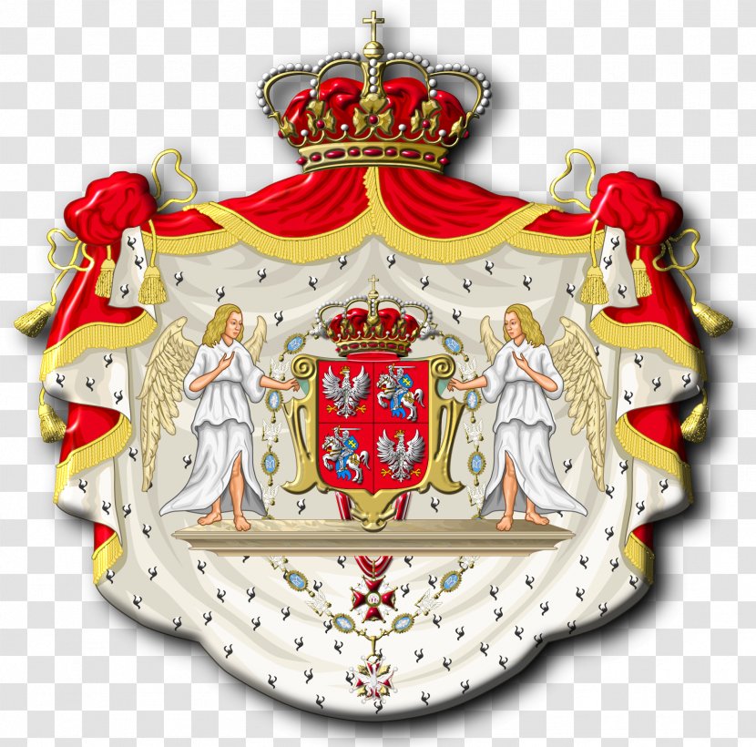 Polish–Lithuanian Commonwealth Crown Of The Kingdom Poland Coat Arms - Flag - T-shirt Transparent PNG