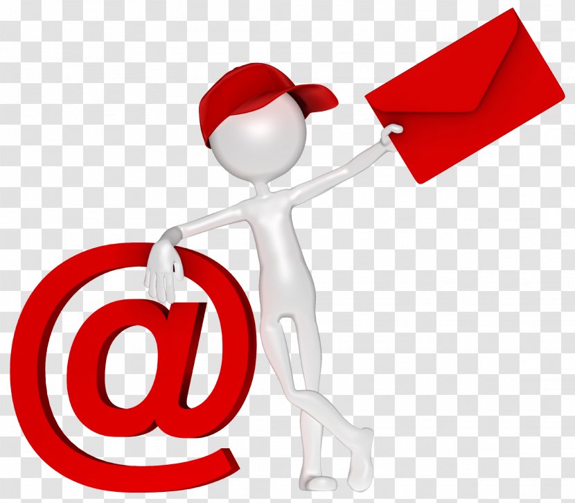 Email Marketing Direct Address - Red Transparent PNG