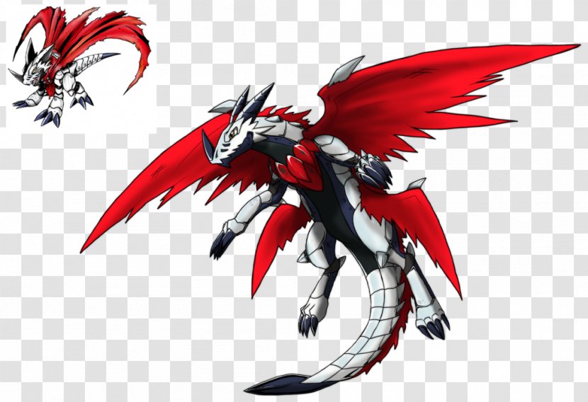 Dragon Digimon Cyberdramon Gatomon Hawkmon - Supernatural Creature Transparent PNG