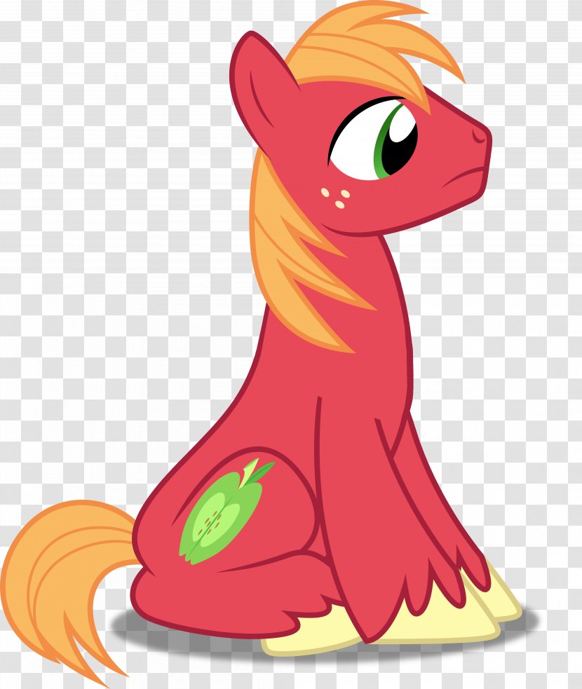 Big McIntosh Pony Applejack Cheerilee - Animal Figure - Mac Transparent PNG