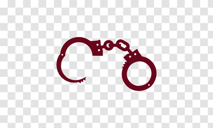 Crime Criminal Law Defense Lawyer - Handcuffs Transparent PNG