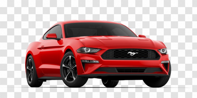 Ford Motor Company EcoBoost Engine 2018 Mustang Premium Coupe - Performance Car Transparent PNG