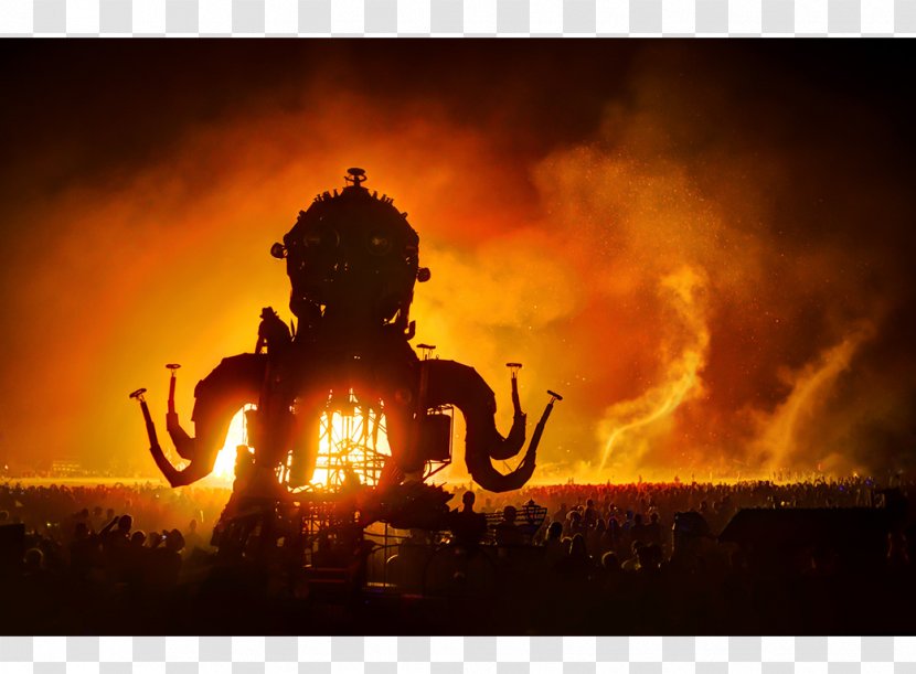 Black Rock Desert 2015 Burning Man 2014 Festival Art - Photography Transparent PNG