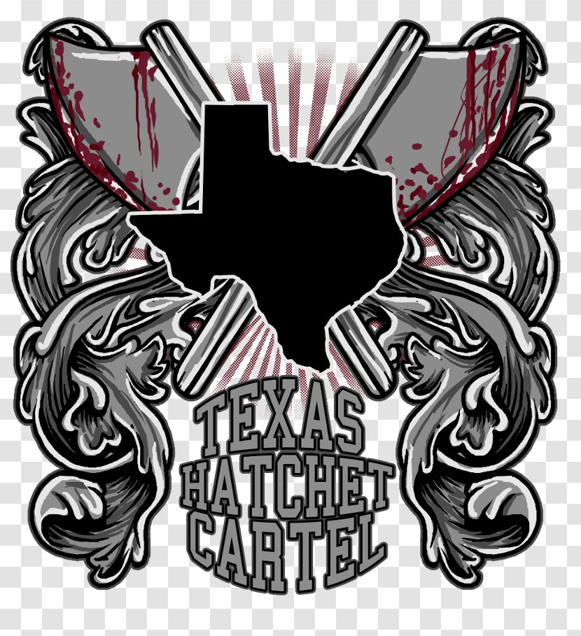 Texas Logo Graphic Design Art - Watercolor - Axe Transparent PNG
