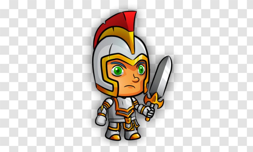 Animation Knight Character - Cartoon Transparent PNG