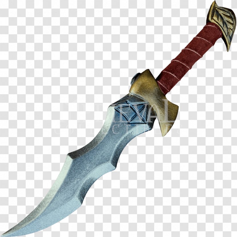 LARP Dagger Live Action Role-playing Game Bowie Knife - Roleplaying - Weapon Transparent PNG