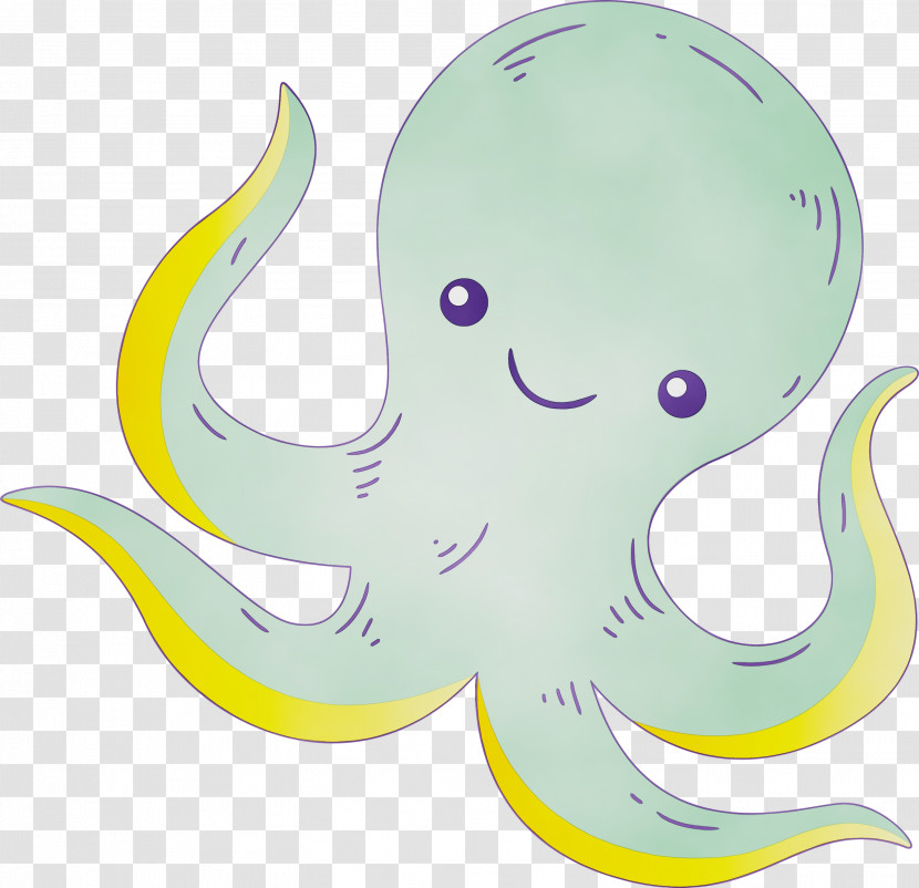 Octopus Giant Pacific Octopus Octopus Cartoon Animal Figure Transparent PNG