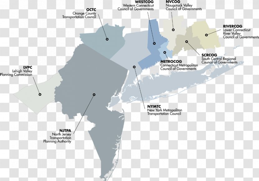 New York City Jersey Metropolitan Area Connecticut Map Transparent PNG