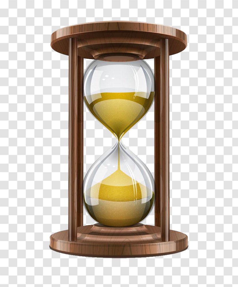 Hourglass Clock Timer Clip Art - Sand Funnel Transparent PNG