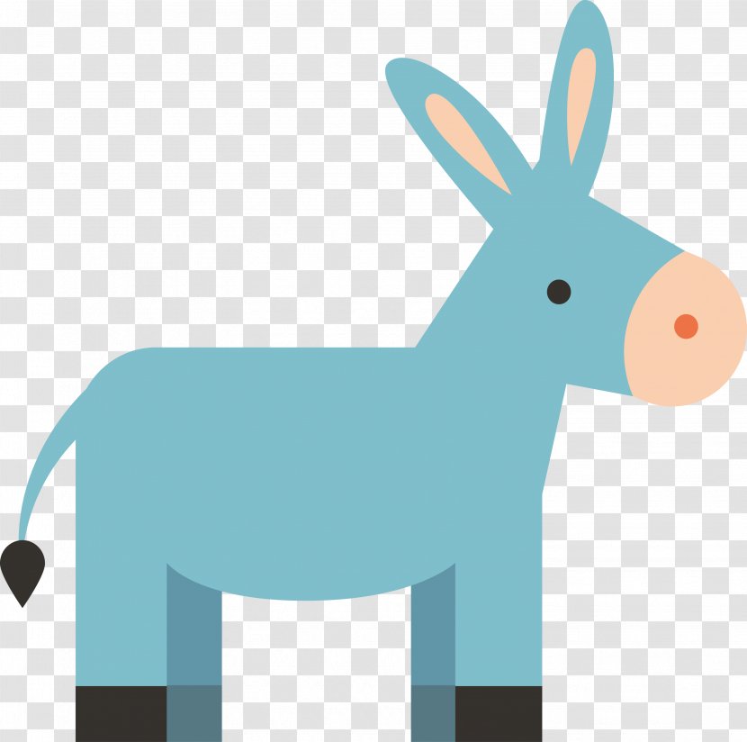 Hinny Horse Donkey Clip Art - Illustration - Cartoon Little Transparent PNG