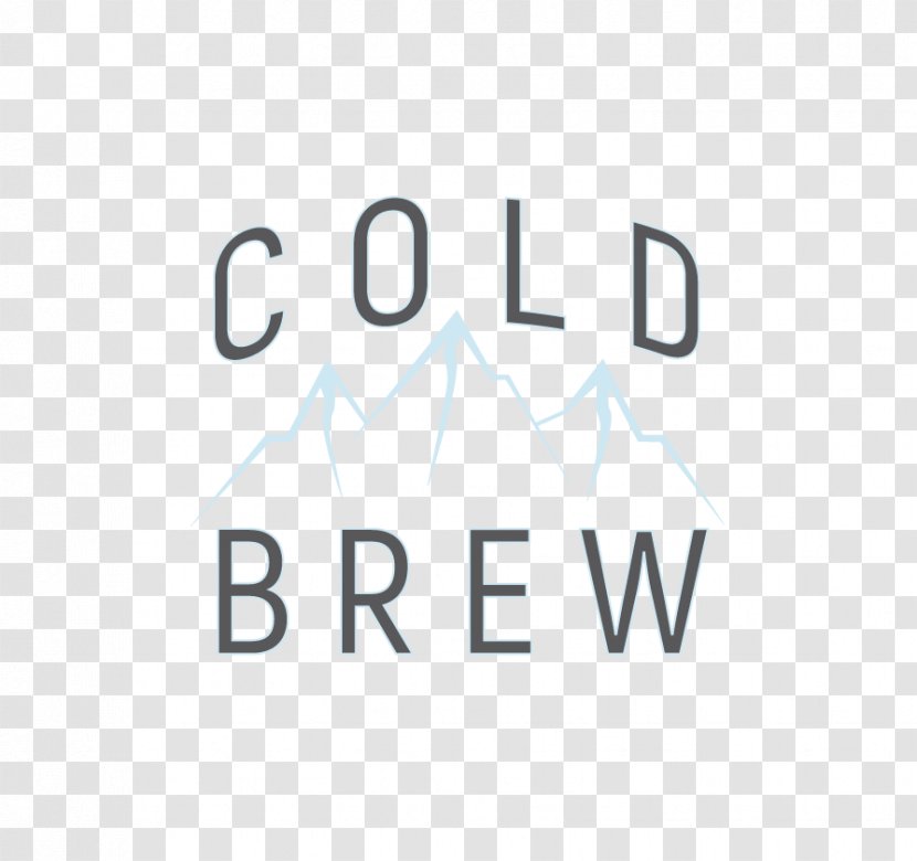 Logo Brand - White - Cold Brew Transparent PNG