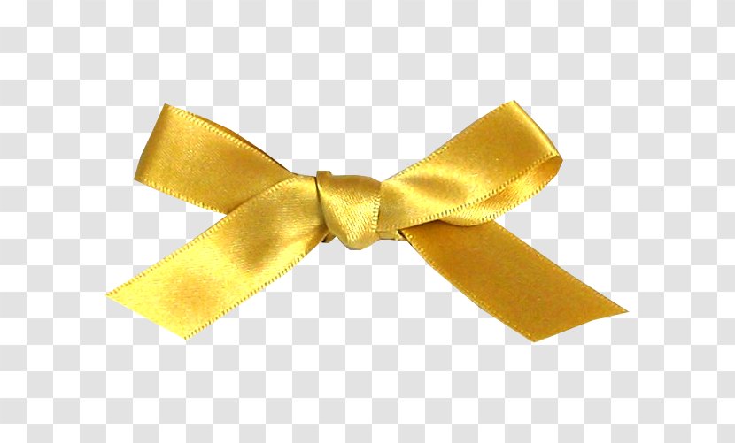 Ribbon Gold Material - Bright Bow Transparent PNG